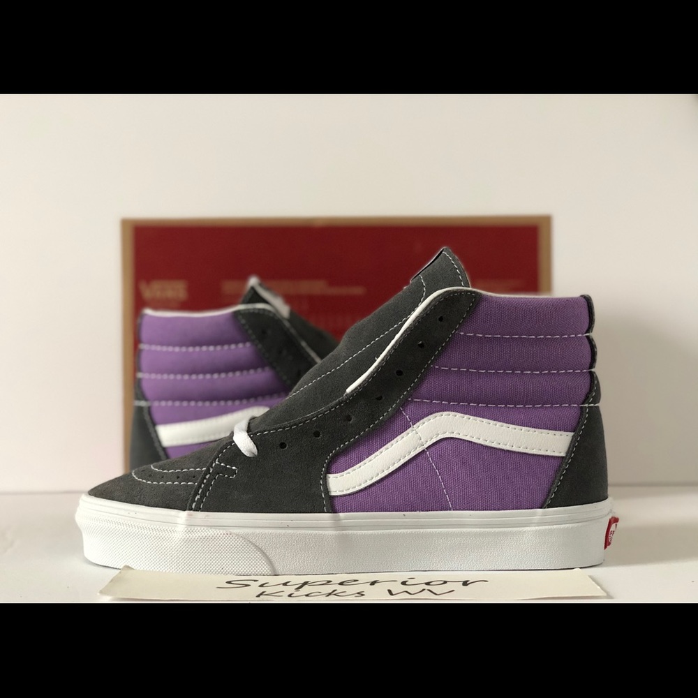 Vans Sk8-Hi (Retro Sport) “Gray/Purple”